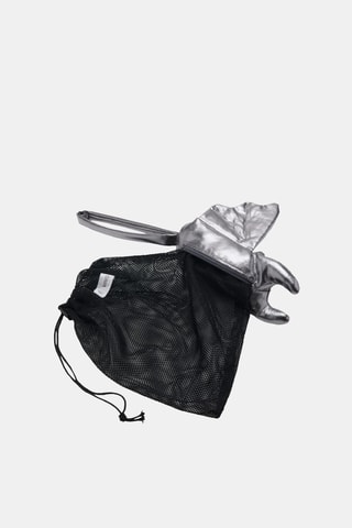 Sac chauve-souris bonbons - Argenté