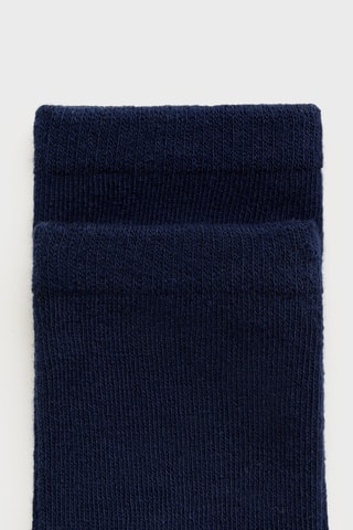 Chaussettes coton - Bleu marine