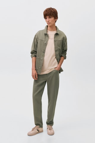 Surchemise denim - Kaki