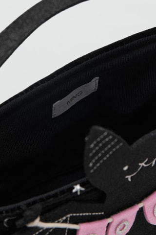Sac chauve-souris bonbons - Noir