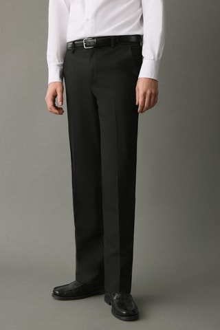 Pantalon droit costume - Noir
