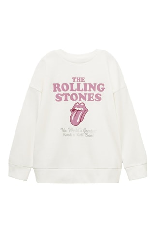 Sweat-shirt The Rolling Stones - Blanc