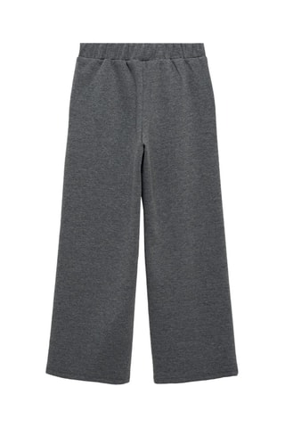 Pantalon maille coton lin - Gris