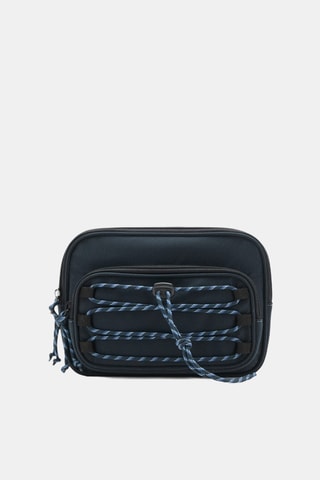 Sac banane cordes - Bleu marine