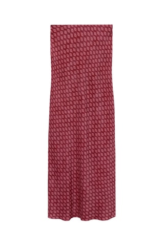 Robe fluide imprimée - Rose