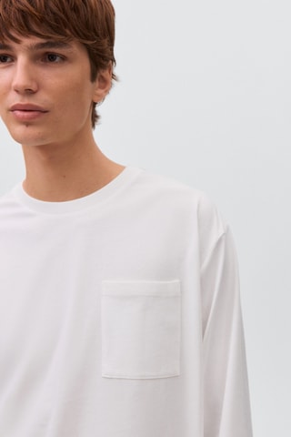 Pyjama long en coton - Bleu marine