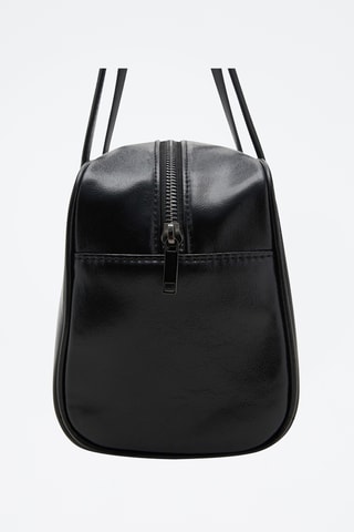 Sac bowling similicuir - Noir