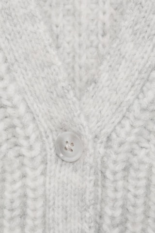Cardigan maille boutons - Gris