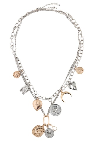 Collier pendentifs perles