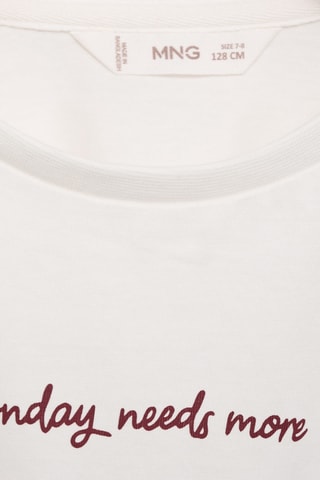 T-shirt imprimé manches courtes - Blanc