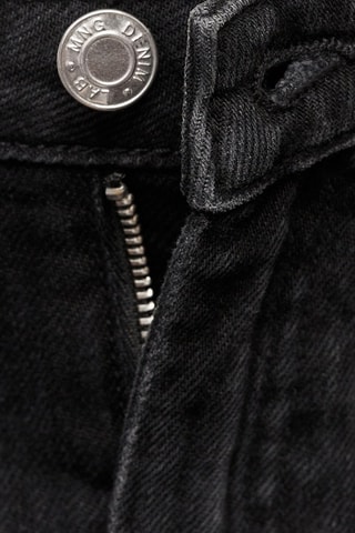 Minijupe en jean - Noir