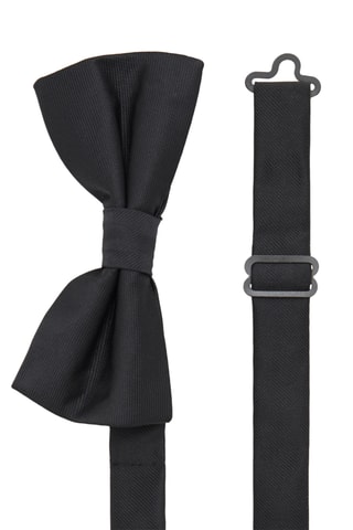 nœud papillon uni - Noir