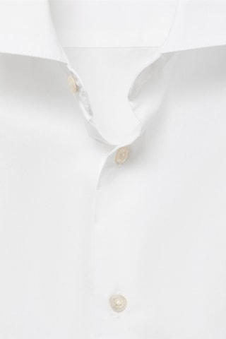 Chemise oxford en coton - Blanc