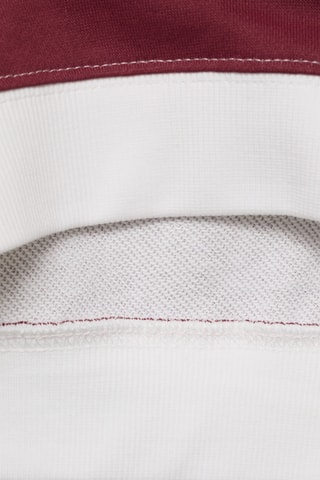 Sweat-shirt coton rayures - Rouge foncé