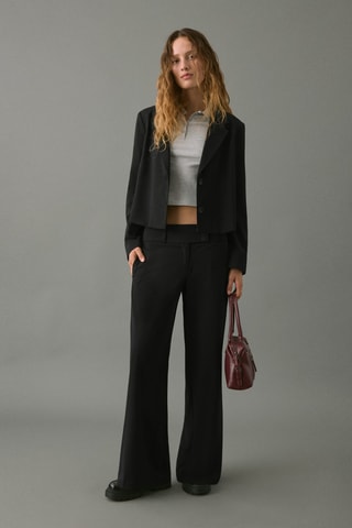 Pantalon droit - Noir