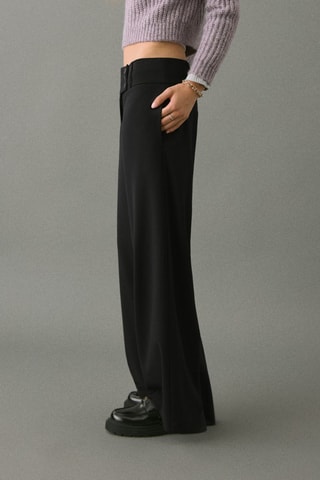 Pantalon droit - Noir
