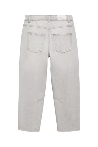 Jean balloon taille normale - Gris