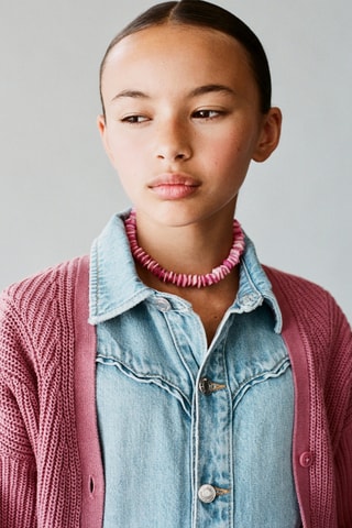Collier perles combinées