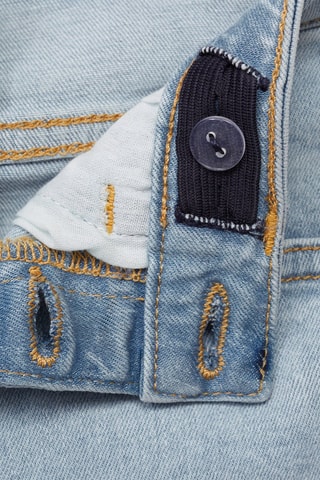 Jean flare boutons - Bleu