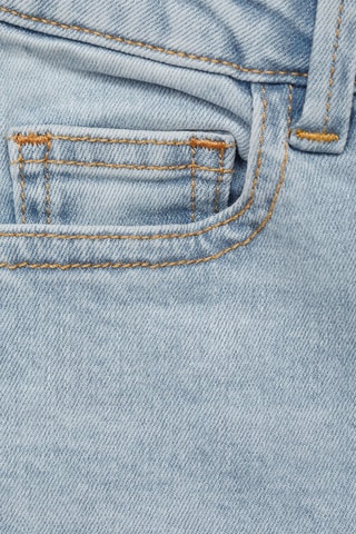 Jean flare boutons - Bleu