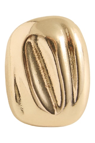 Bague perle géométrique