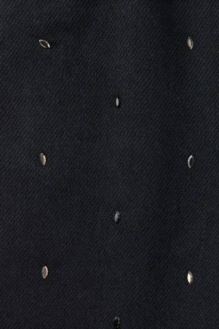 Jean droit strass - Noir