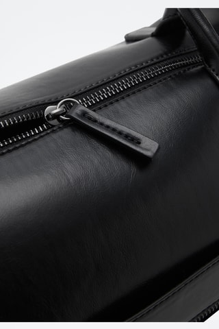 Grand sac structuré - Noir