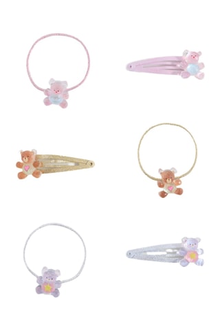 Lot élastiques et barrettes