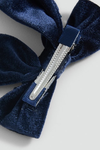 Barrette à cheveux nœud