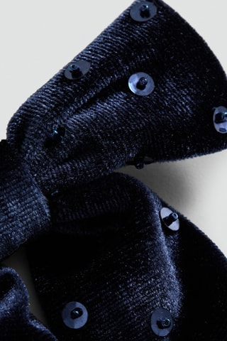 Barrette à cheveux nœud