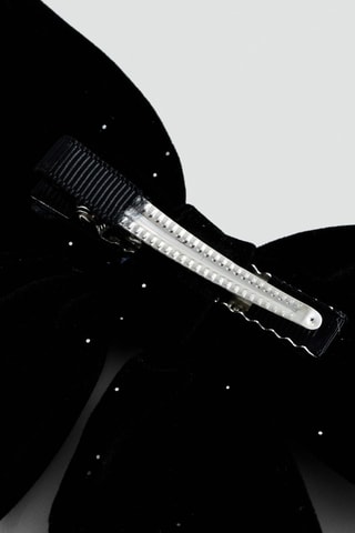 Barrette à cheveux nœud