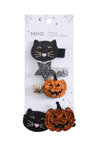 Pack barrettes Halloween