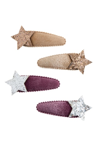 Lot barrettes étoile