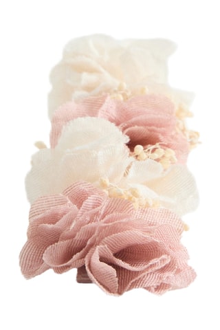 Barrette à cheveux fleurs