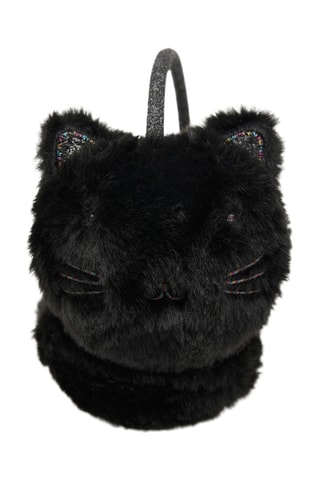 Cache-oreilles imitation fourrure chat