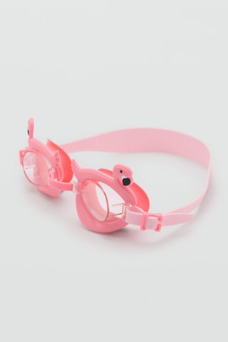Lunettes de natation flamand rose