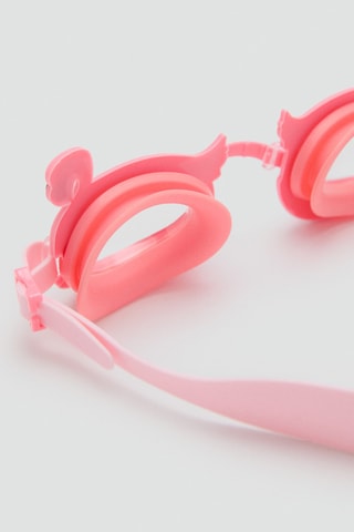 Lunettes de natation flamand rose