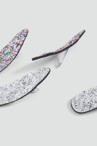 Lot 4 barrettes cheveux