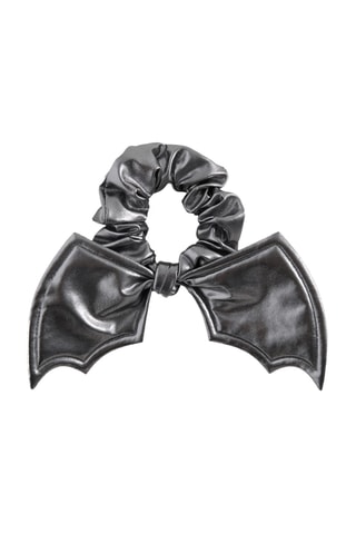 Chouchou chauve-souris métallique