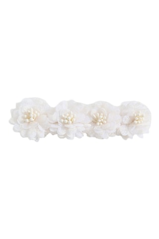 Barrette à cheveux fleurs