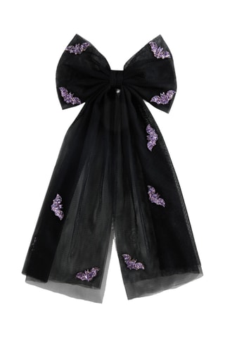 Barrette nœud chauve-souris