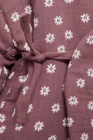 Veste en imprimé floral - Rouge