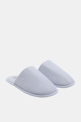 Pantoufles ouvertes - Bleu