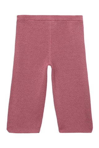Pantalon maille coton - Violet