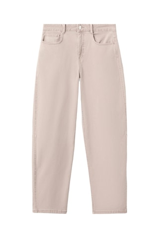 Jean ballon taille basse - Beige