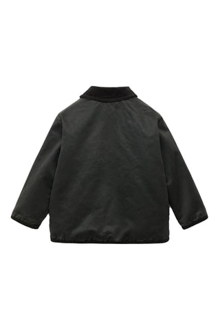 Parka effet ciré - Kaki