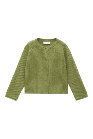 Cardigan maille boutons - Vert