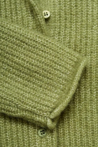 Cardigan maille boutons - Vert