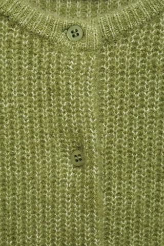 Cardigan maille boutons - Vert