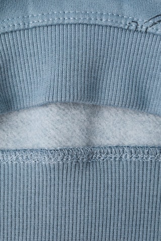 Sweat-shirt coton imprimé - Bleu